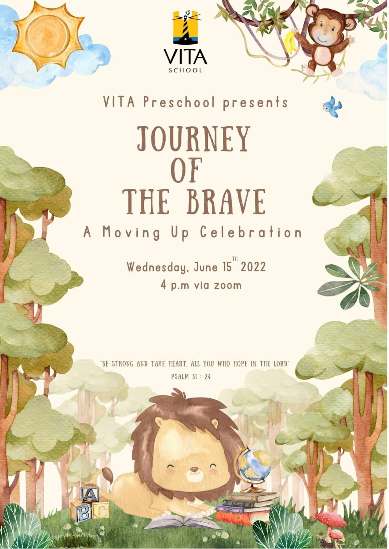 VITA Preschool Moving Up Celebration - Journey of the Brave
