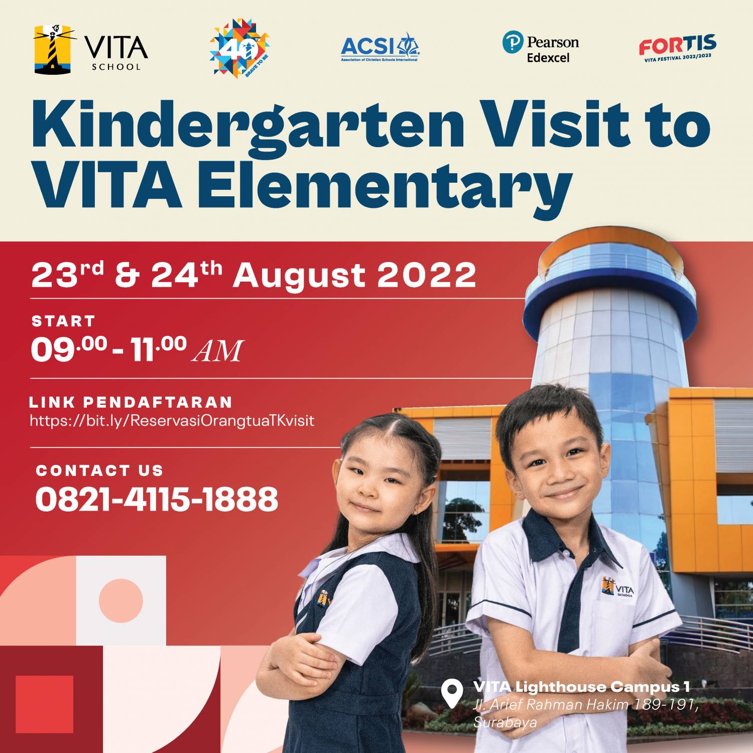 VITA Kindergarten Visits VITA Elementary
